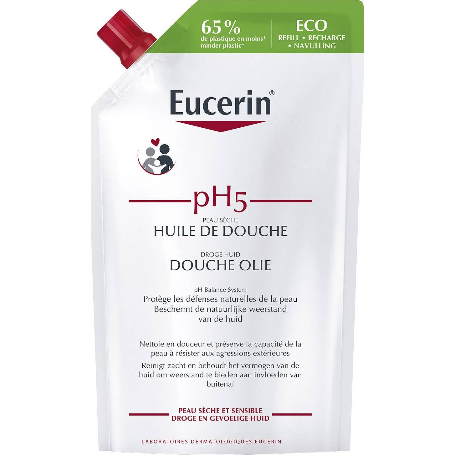 Eucerin pH5 Huile De Douche Éco Recharge 400ml