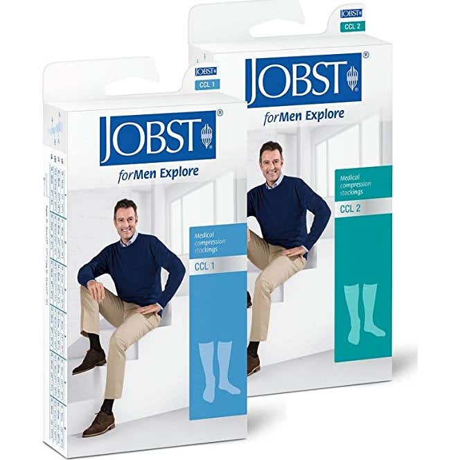 Jobst Explore Sock Ccl-1 Hommes Taille 4 1 Paire