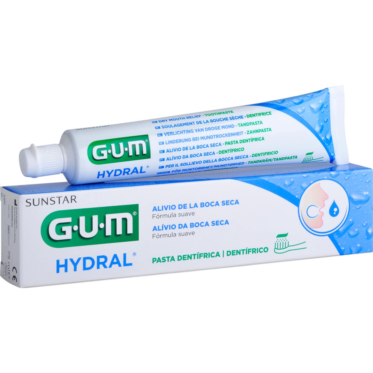GUM Hydral Pâte Dentifrice 75ml