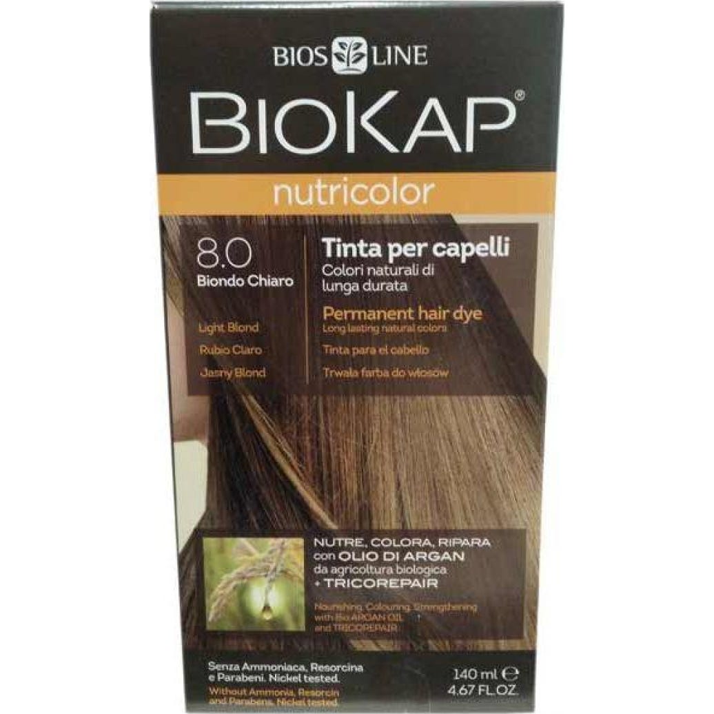 Biokap Tinte 8.0 Rubio Claro 140ml *