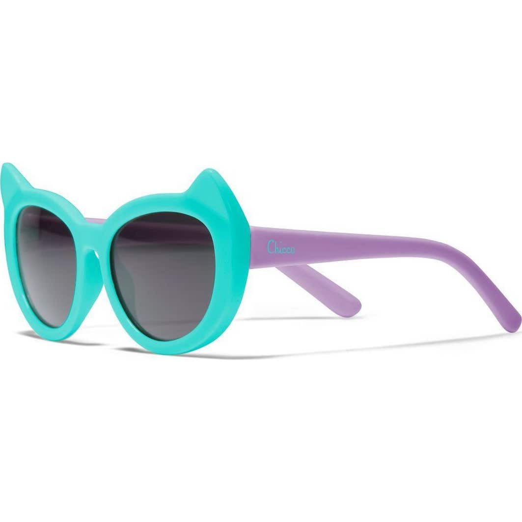 Lunettes de soleil Chicco vertes et violettes 36M+