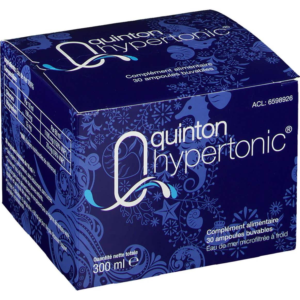 Quinton Hypertonic 30 Ampoules