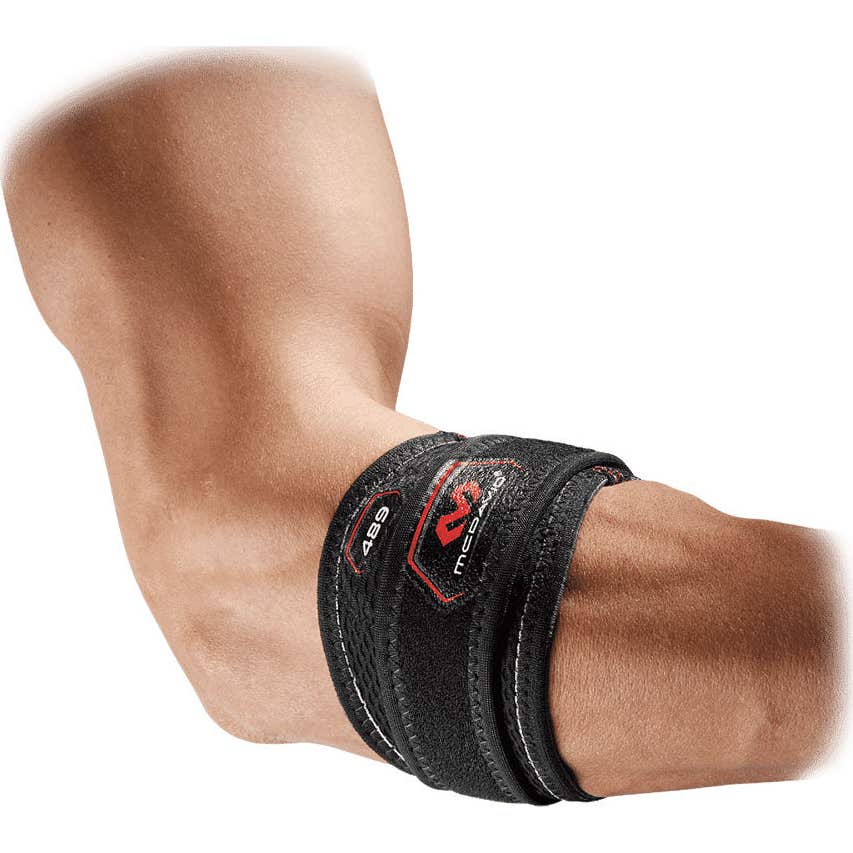 MC DAVID Tennis Armgurt mit Polster schwarz | S