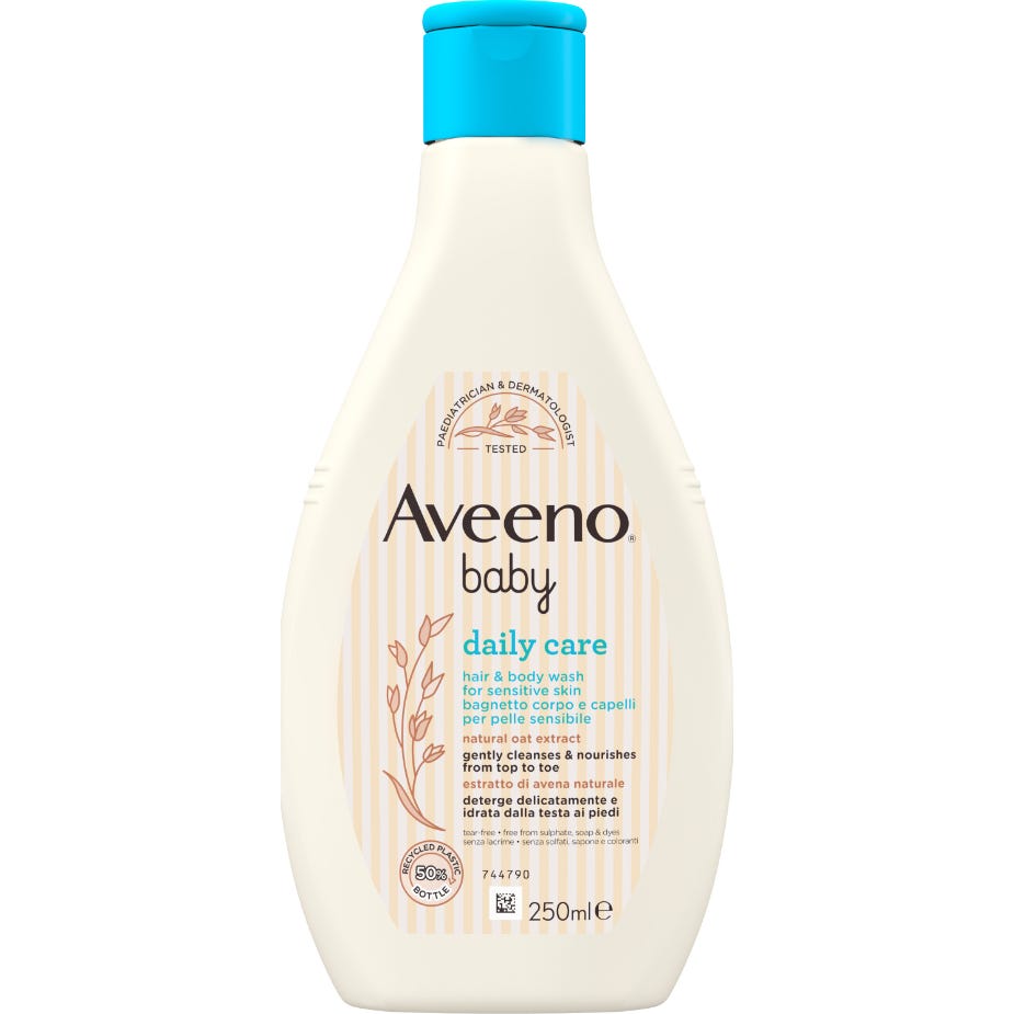 Aveeno Baby Daily Care Baño Cuerpo y Cabello 250ml