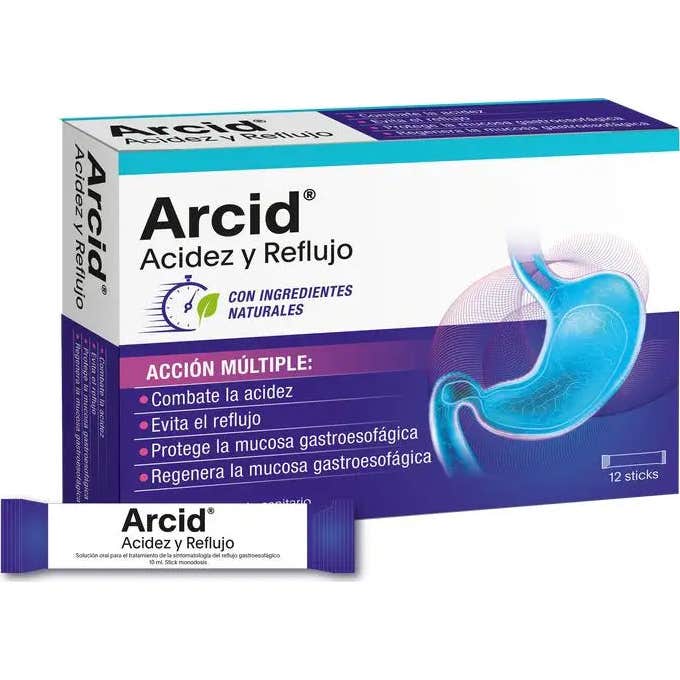 Arcid Acidité et Reflux 12 Sachets