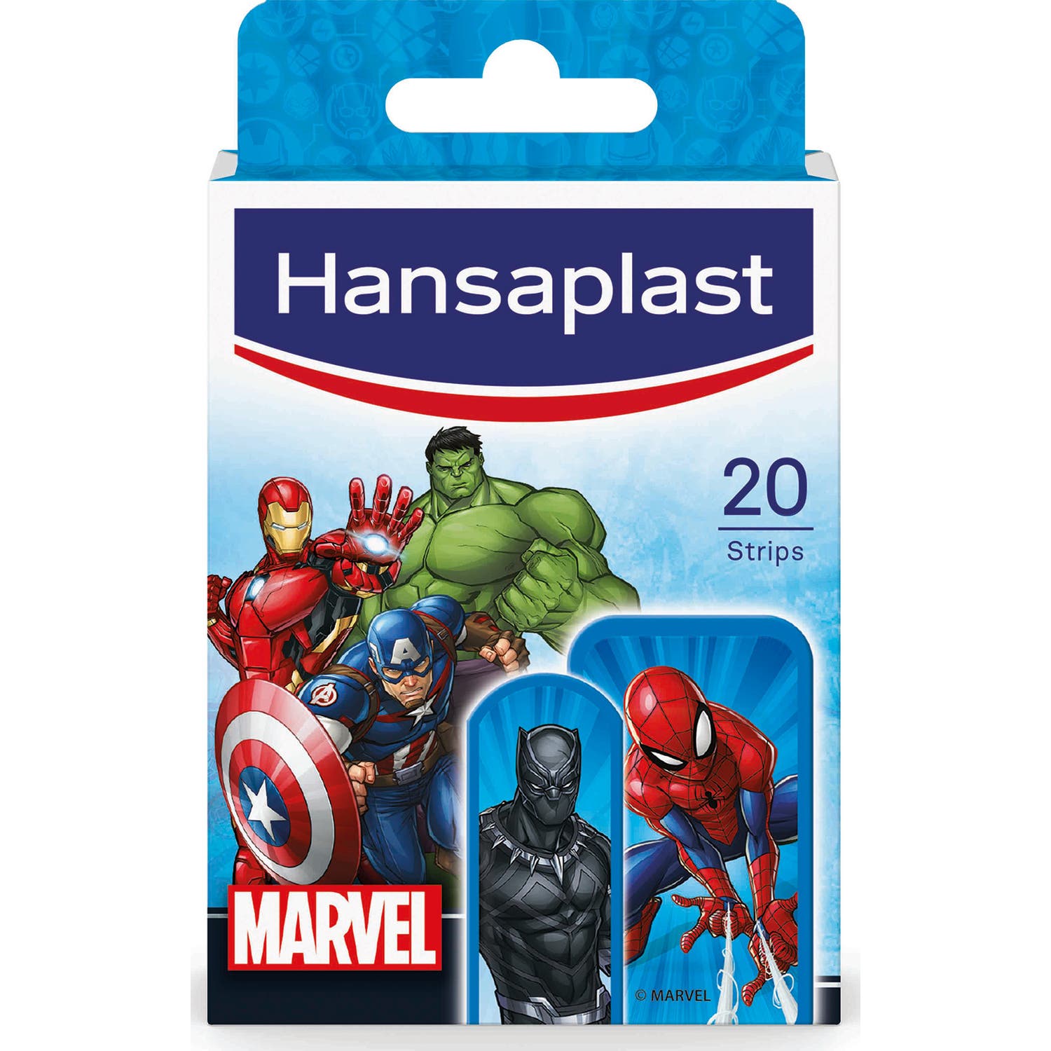 Hansaplast Marvel Strips Taille 20