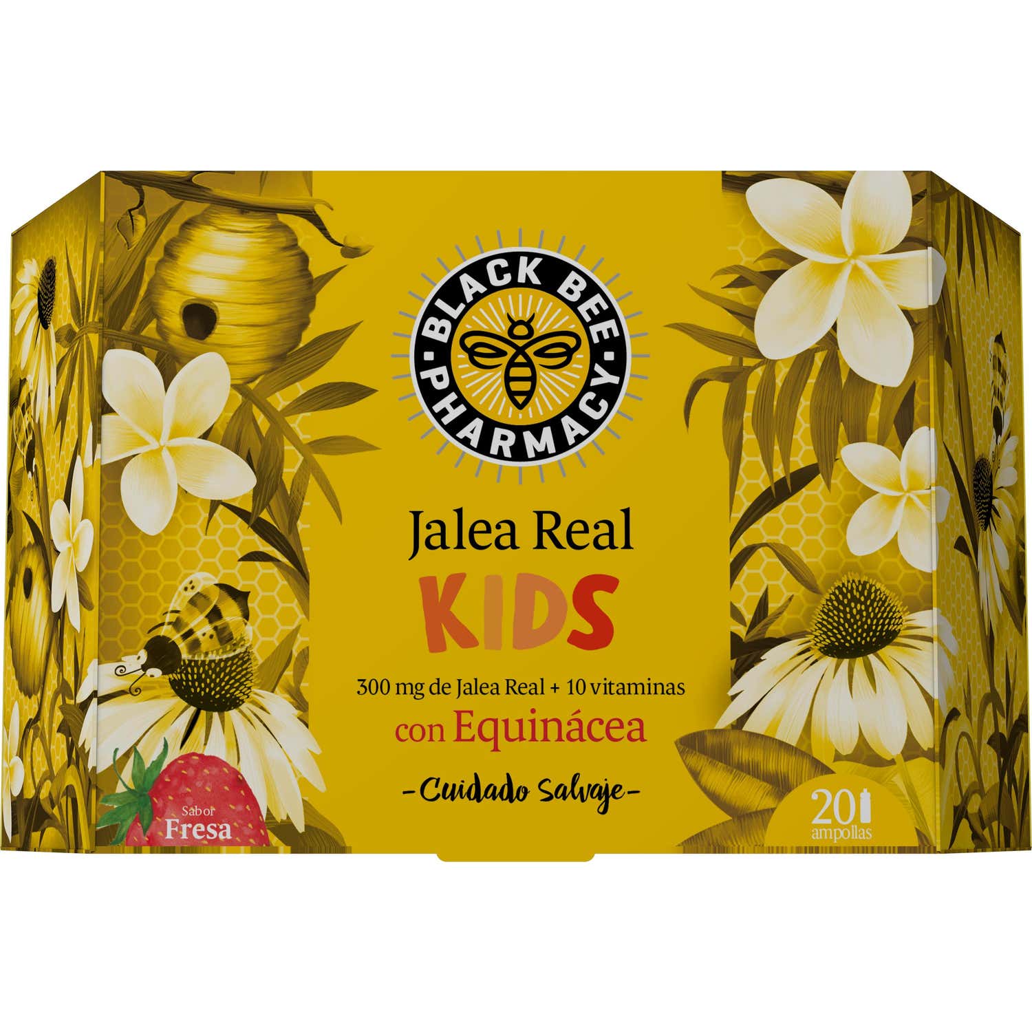 Black Bee Gelée Royale Enfants Echinacée 20 Ampoules