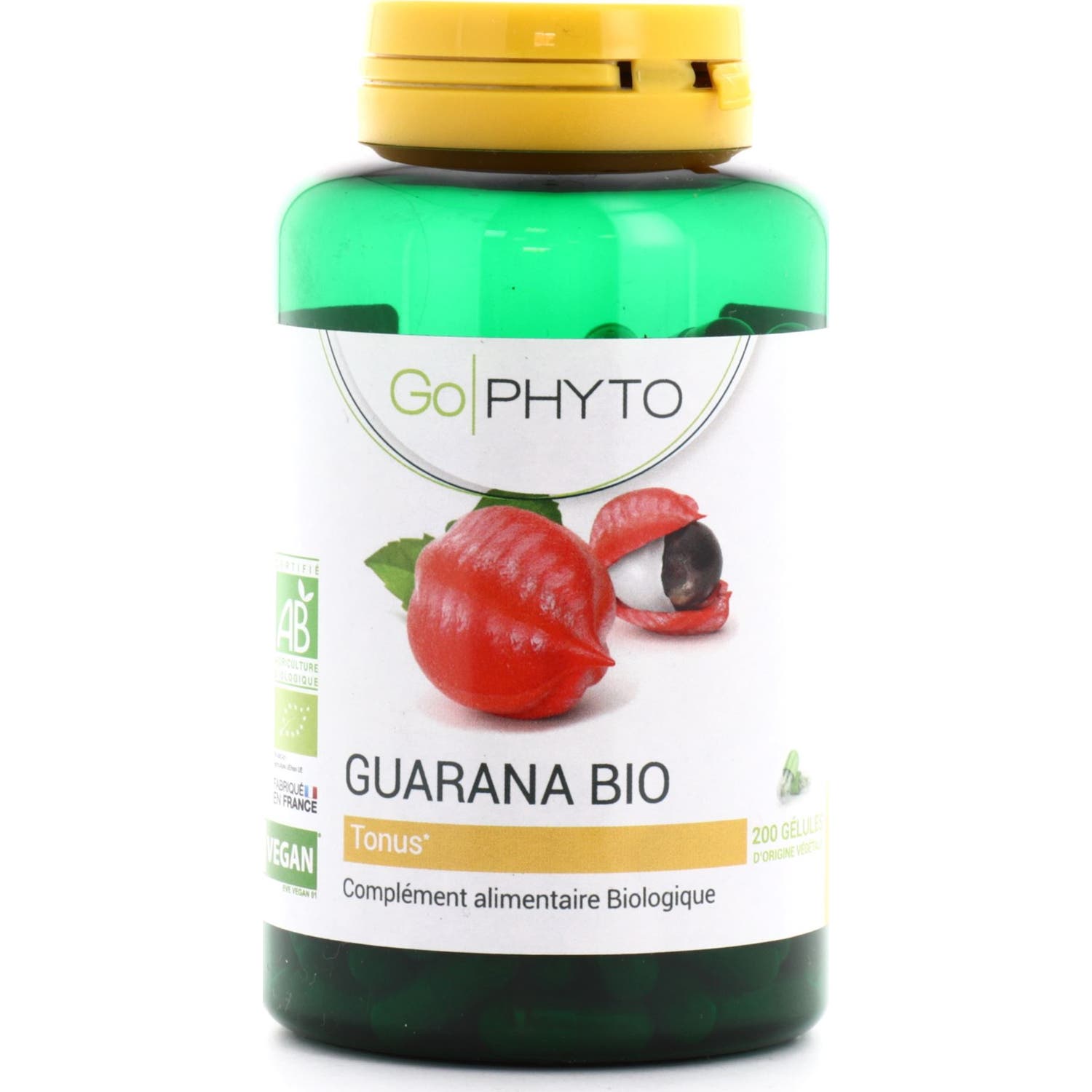Go Phyto Guarana Bio 200 Gélules