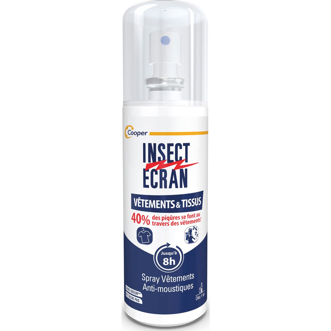 Insect Écran Spray Vêtements & Tissus 100ml
