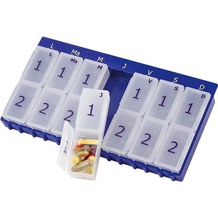 La boîte à pilules S2 1 pc