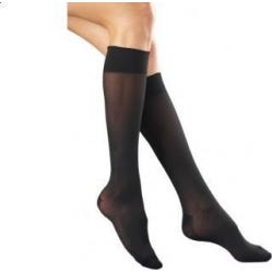 Thuasne Venoflex Secret 2 Mi bas de Contention Femme Noir