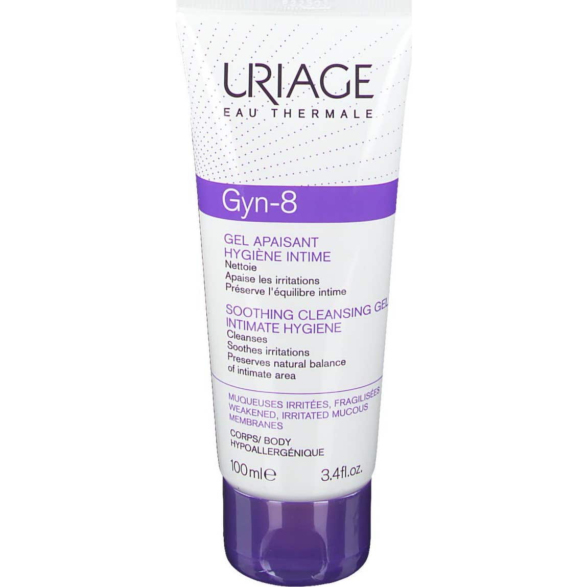 Uriage gyn8 Toilette Intime gel Apaisant 100ml