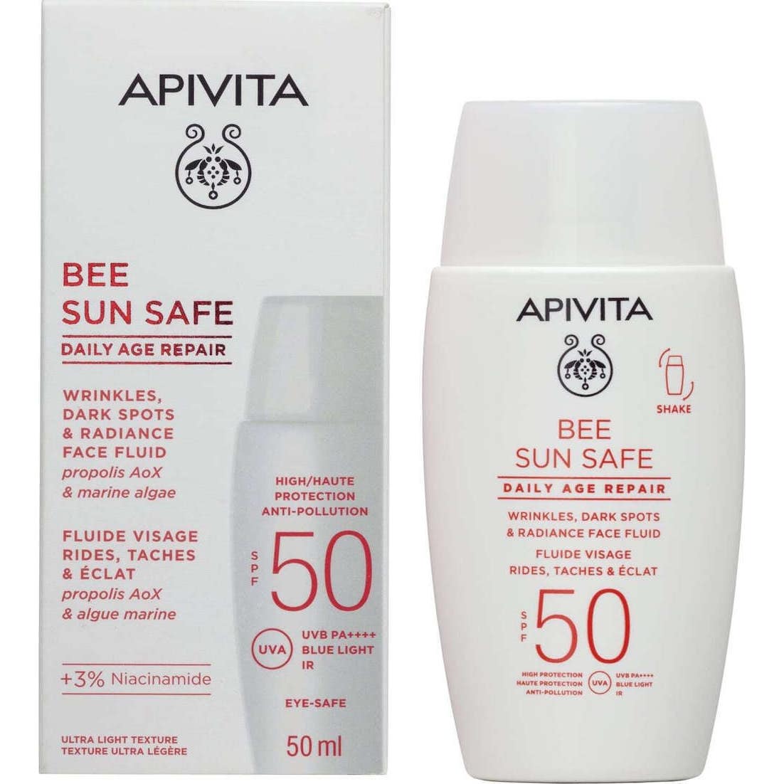 Apivita Bee Sun Safe Daily Age Repair SPF50 50 ml