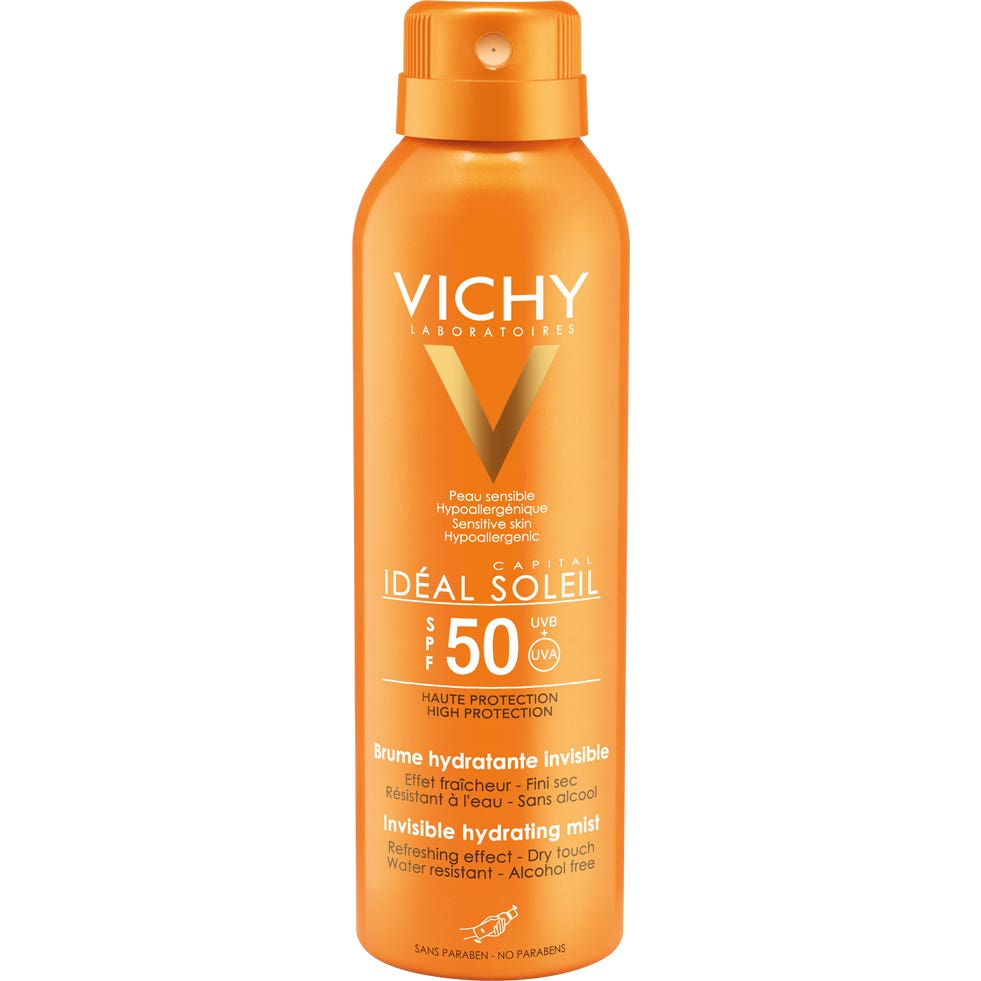 Vichy Ideal Soleil Brume Hydratante Invisible SP50 200mL
