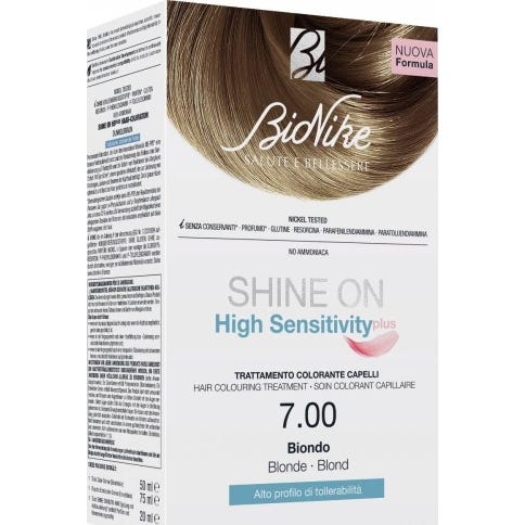 Bionike Shine On High Sensitivity Plus 7.00 Blond 1 Unité