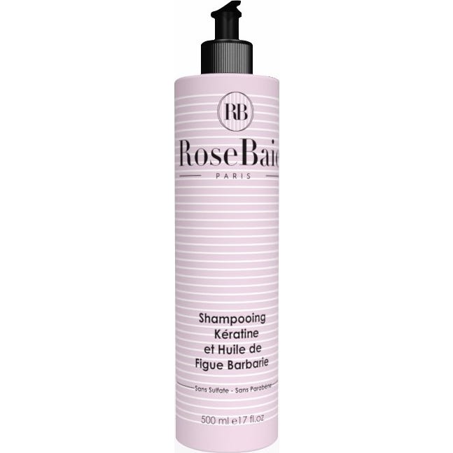 RoseBaie Shampooing Kératine Figue De Barbarie 500ml