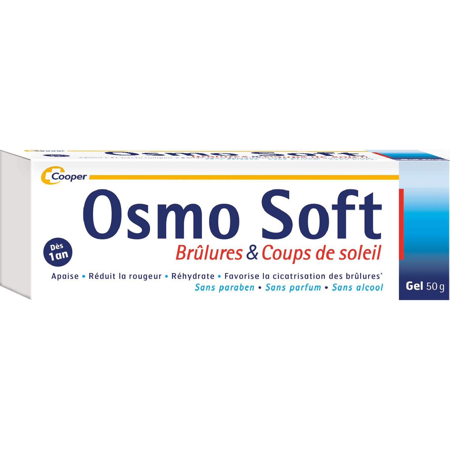 OsmoSoft Gel Brûlures & Coups De Soleil 50g
