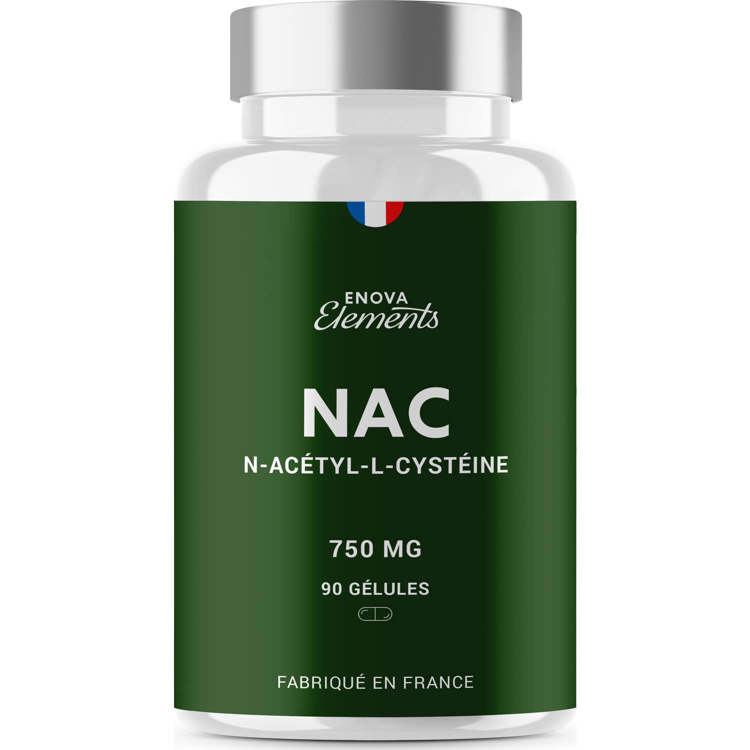 Enova Elements N-Acétyl-L-Cystéine NAC 750mg 90 Gélules