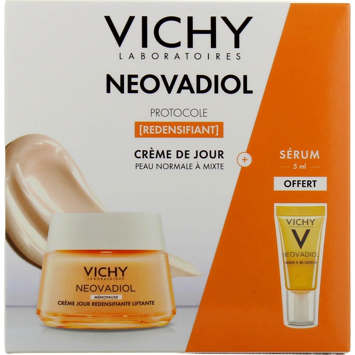 Vichy Coffret Neovadiol Crème Jour Peau Normale Mixte + Sérum