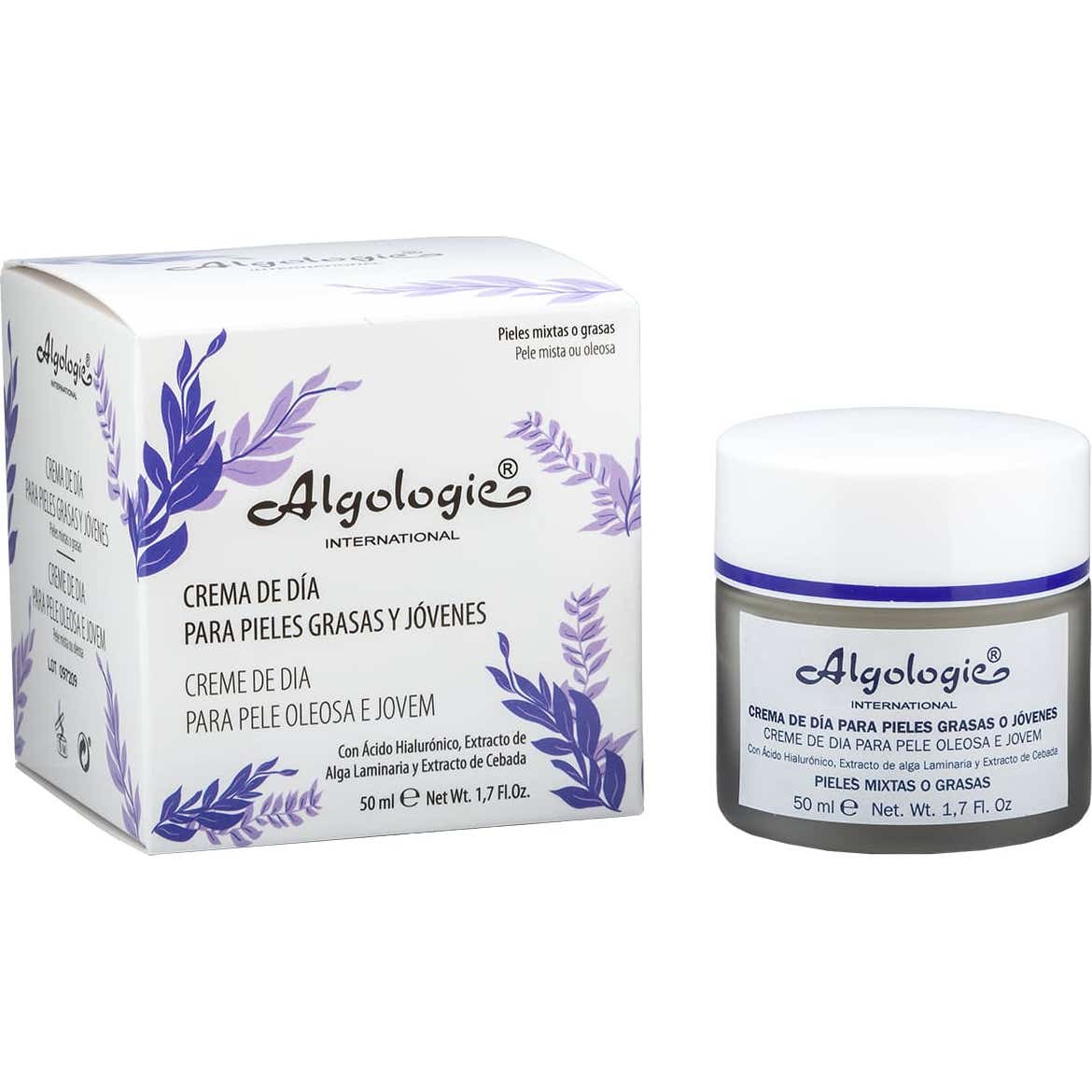 Algologie Crema de Día para Pieles Grasas y Jóvenes 50ml
