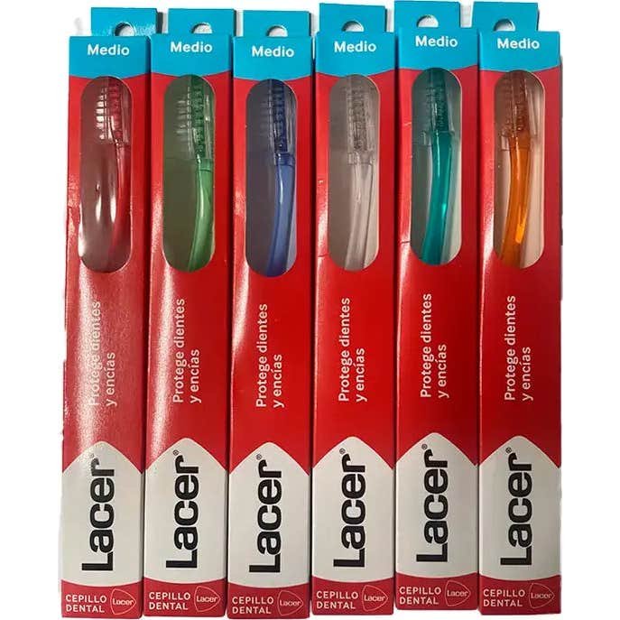 Lacer Technic brosse à dents moyenne 1ud