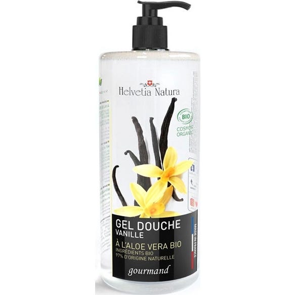 Helvetia Natura Gel Ducha Aloe Vainilla 1L