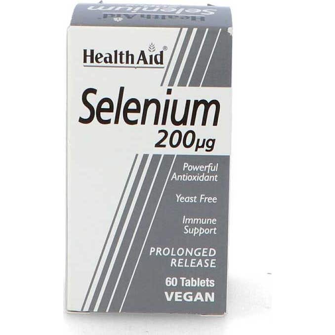 Healthaid Sélénium 200 Gr 60 Comprimés