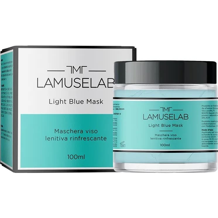 LaMuseLab Masque Apaisant Masque Bleu Clair 100 ml