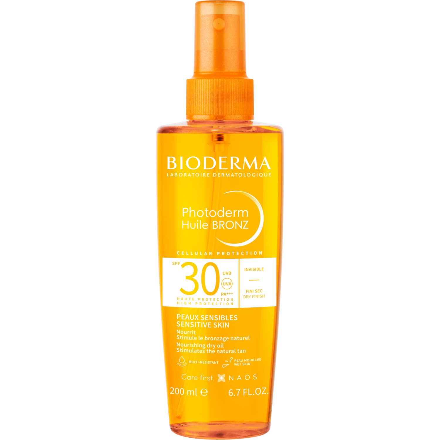 Bioderma Photoderm Huile BRONZ Aceite Seco Invisible SPF30 Spray 200ml
