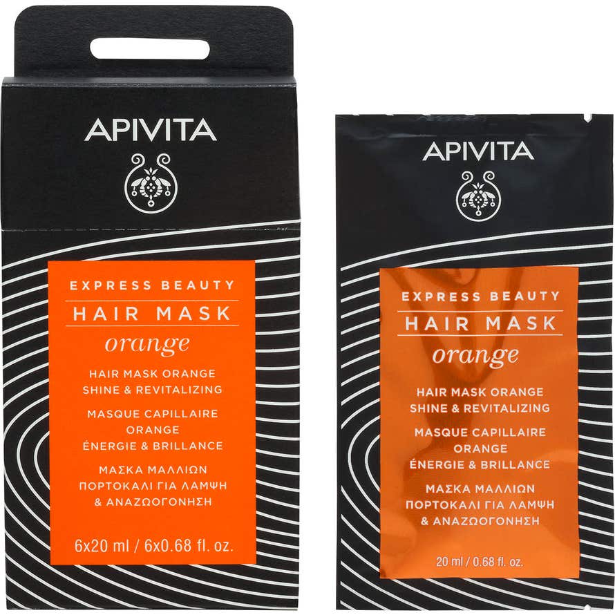 Apivita masque capillaire brillance et vitalité 20ml