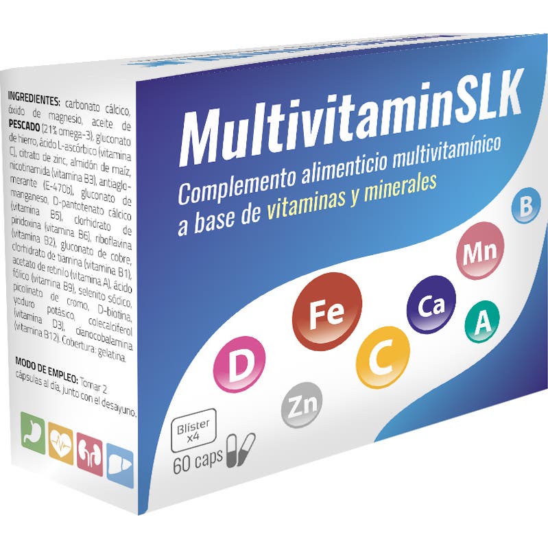 Saludalkalina Multivitamin Slk 60caps