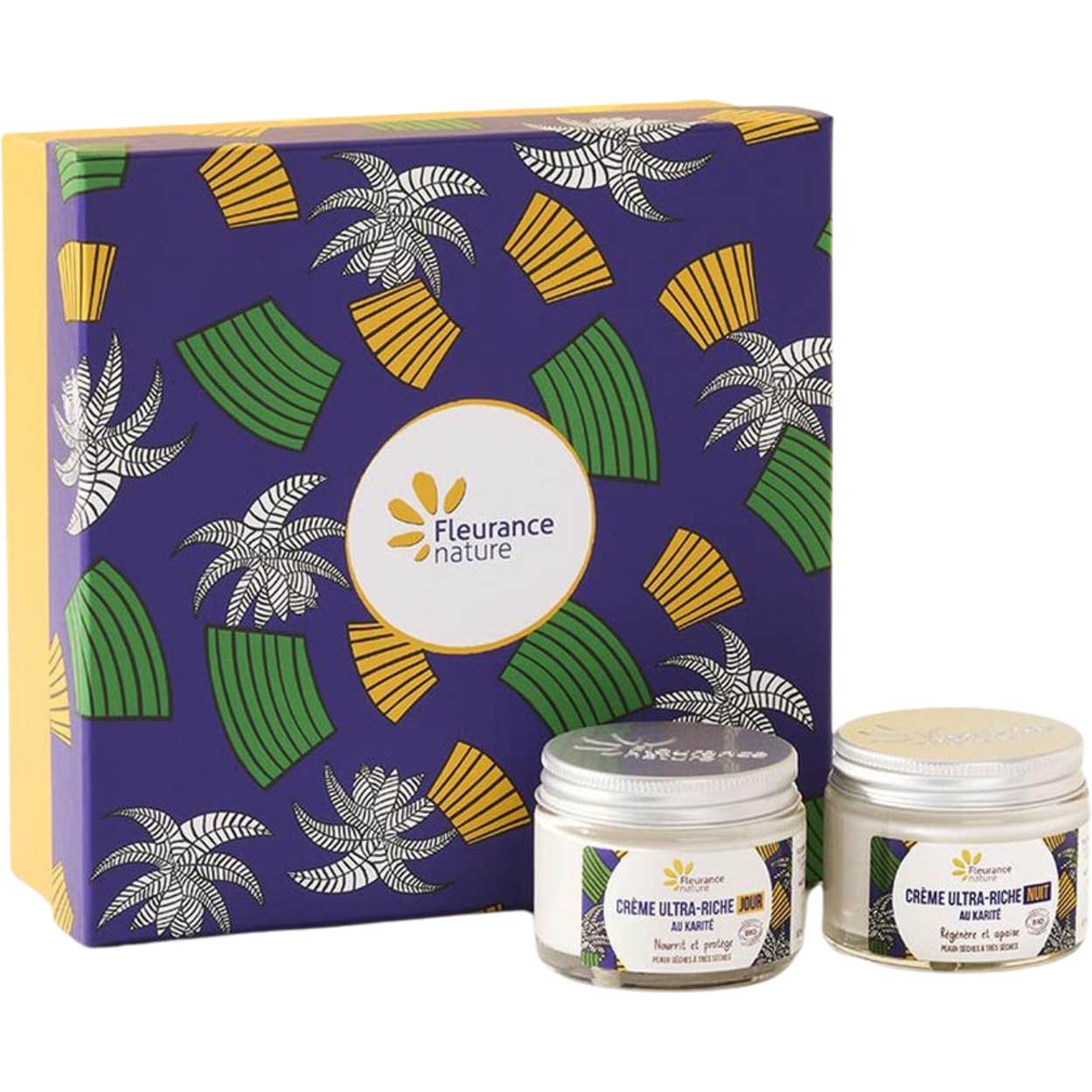 Fleurance Nature Coffret Karite Crème Visage Jour et Nuit