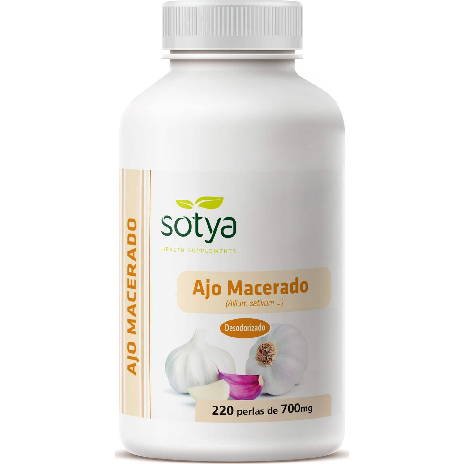 Sotya Ail Macéré 500mg 220 perles