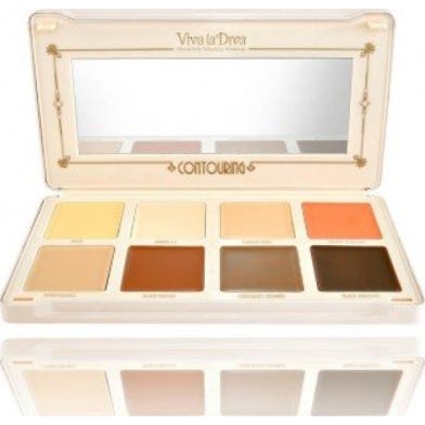 Viva la Diva Cream Contour Palette Medium Dark 60g