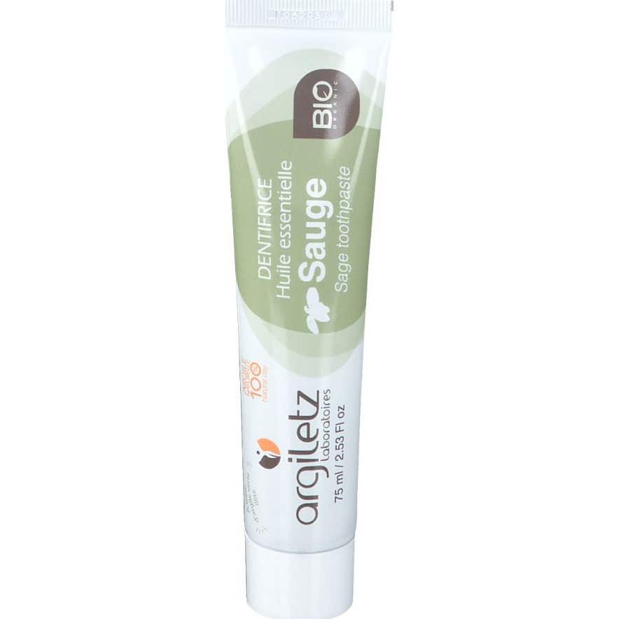 Argiletz dentifrice Sauge Bio 75mL