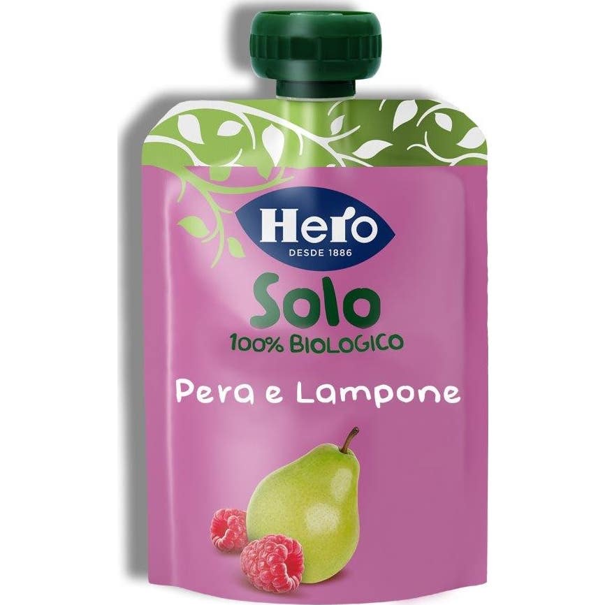 Hero Solo Framboise Poire 100g