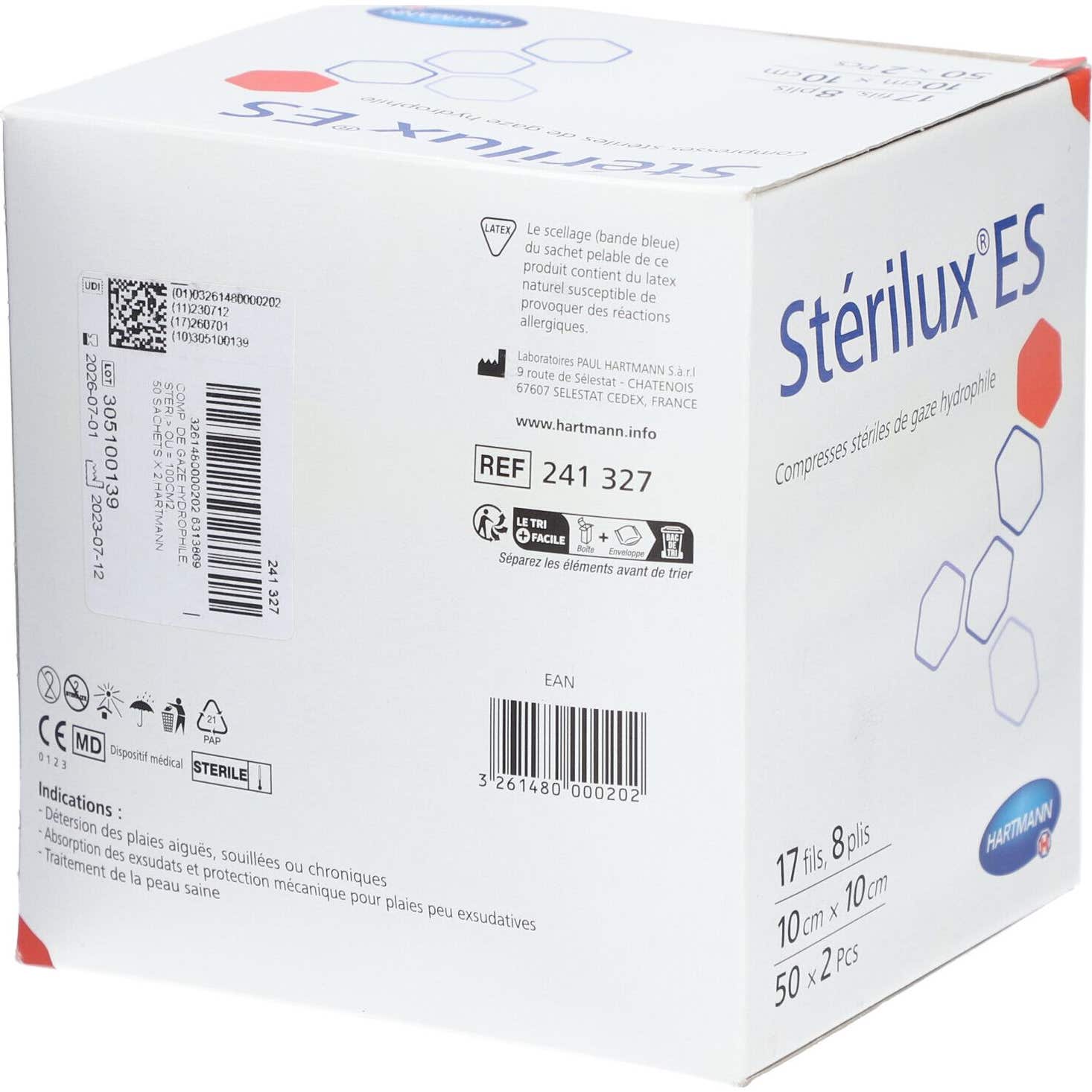 Sterilux Comp St 50X2 Es 10X10 Sterilux Comp St 50X2 Es 10X10