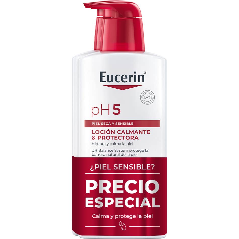 Eucerin Lotion Apaisante & Protectrice pH5 2x400ml