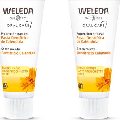 Weleda Duo Pâte Dentifrices au Calendula 2 x 75 ml
