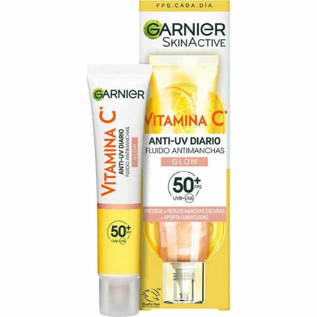 Garnier Skinactive Vitamine C Fluide Antitaches Spf50 Glow 40ml