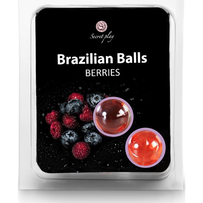 Jeu secret 2 boules brésiliennes Arôme Fruits de la forêt 8gr