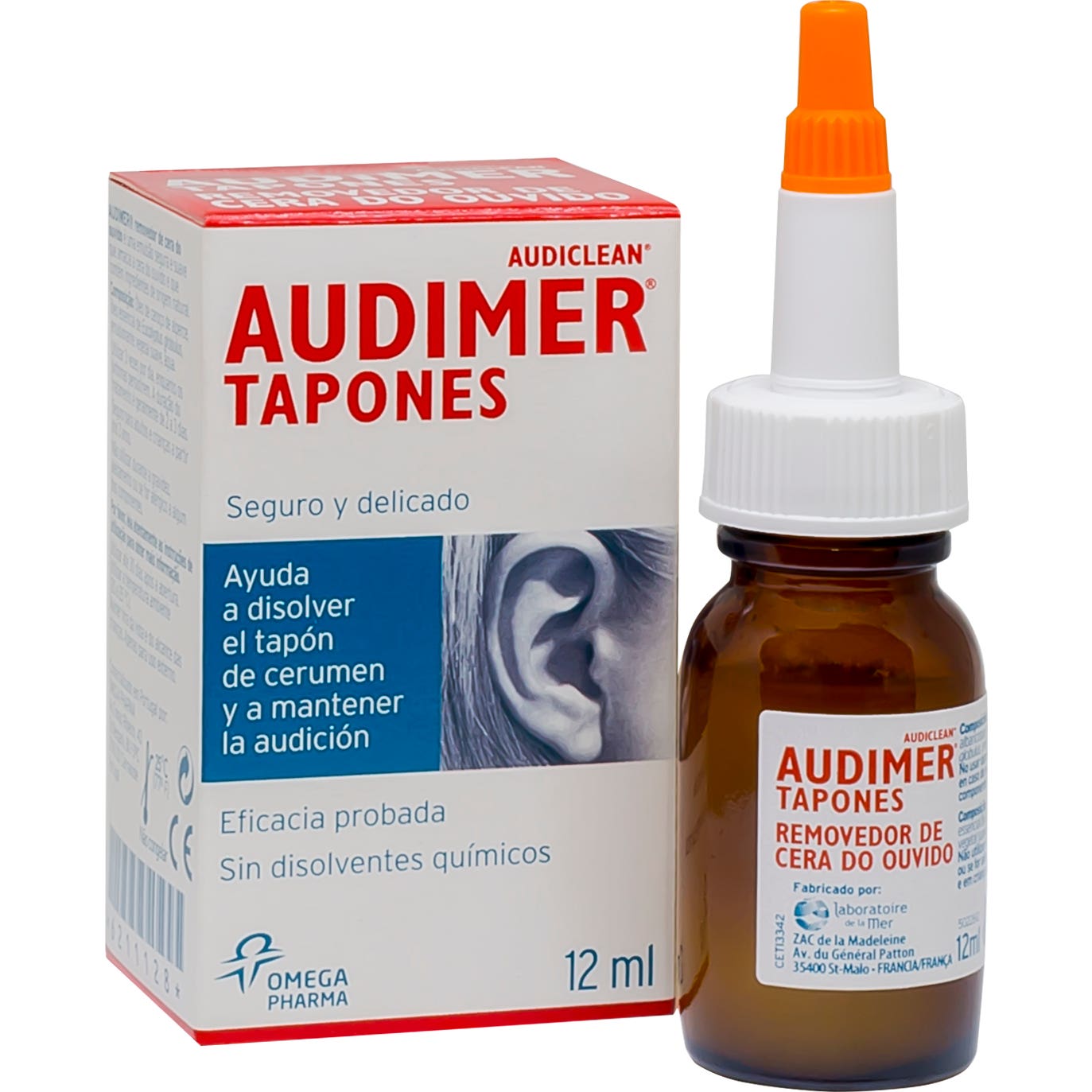 Audimer Audiclean solution de nettoyage 12ml