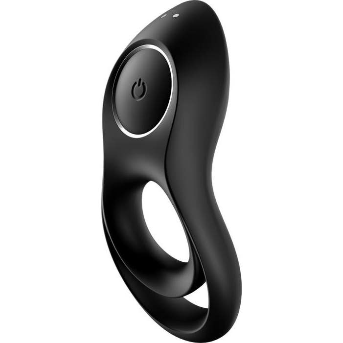 Satisfyer Legendary Duo Vibrating Ring Noir 1pc