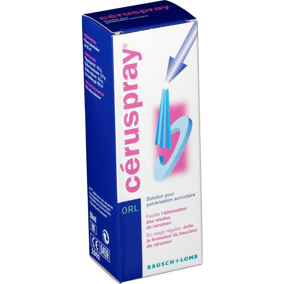 Bausch & Lomb Céruspray Hygiène Auriculaire 50ml