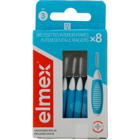 Elmex Brossette Interdentaire 1,1mm 8uts