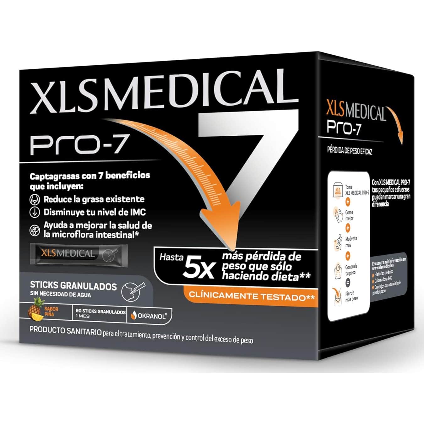 Xls Medical Pro-7 Pineapple Flavor 90 Sticks