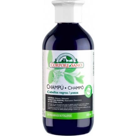 Corpore Healthy Shampooing au Henné Noir 300 ml