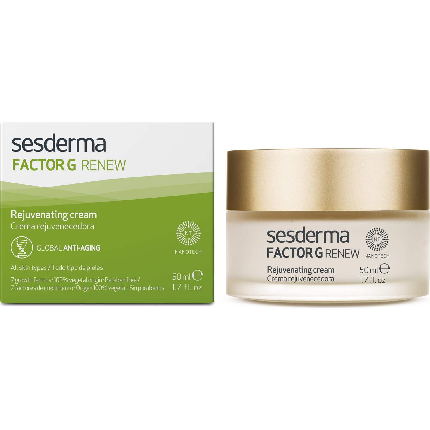 Sesderma Factor G Renew Crème Régénératrice 50ml