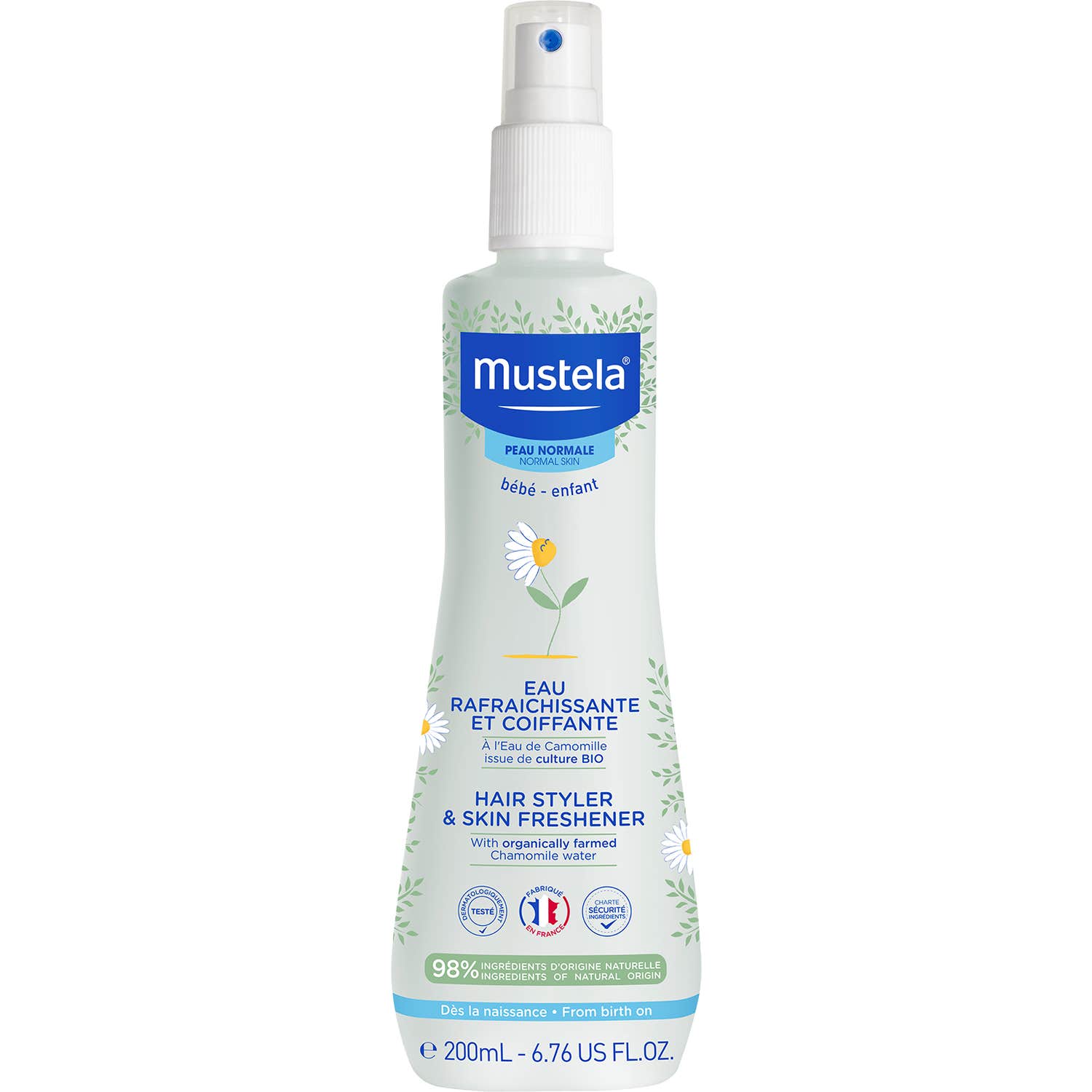 Mustela Eau Rafraîchissante Et Coiffante 200ml