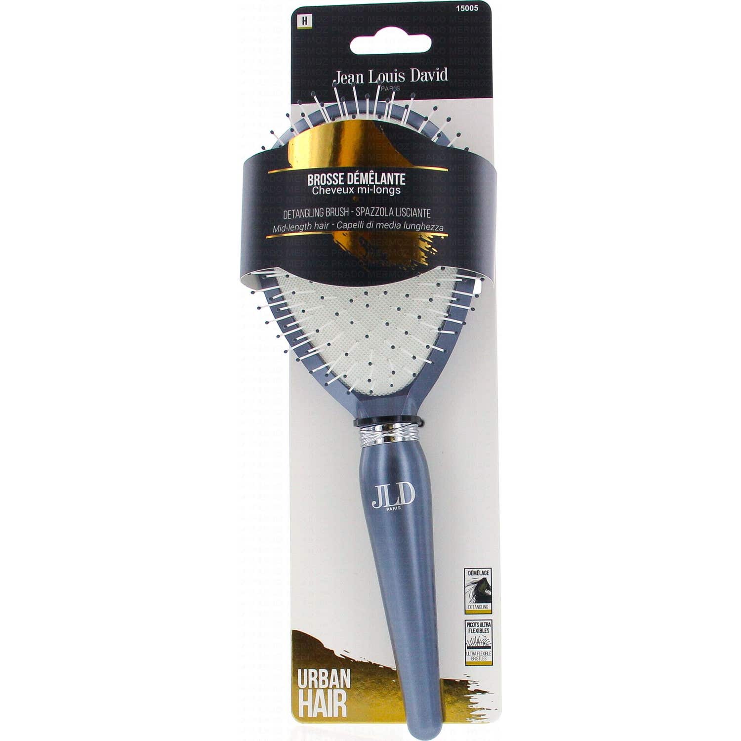 Jean Louis David Urban Hair Brosse Démêlante Cheveux Mi-Longs 1ut